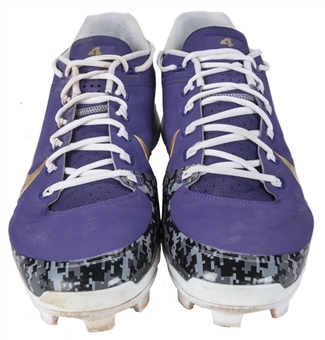 2018 Paul Goldschmidt Game Used Nike Cleats Used On 6/14/18 For Career Home Run #189 (MLB Authenticated & Fanatics)